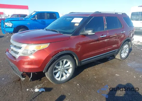 2014 Ford Explorer Xlt z USA, uszkodzony, nr VIN 1FM5K7D8XEGB40446